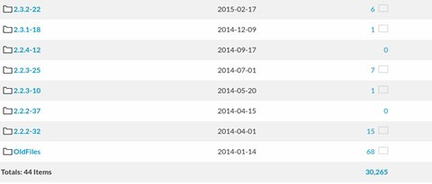 The SourceForge Clonezilla page showing clonezilla versions